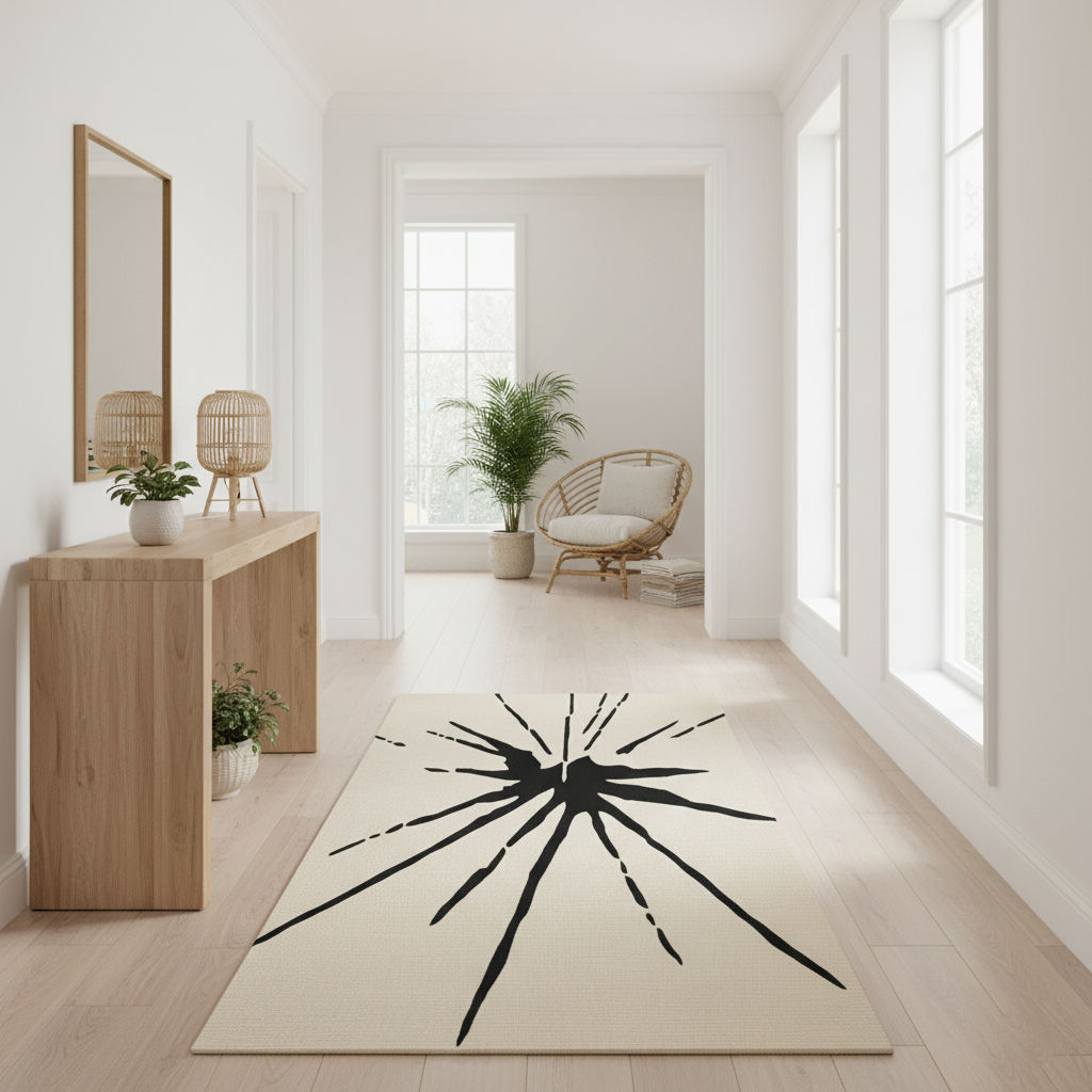 LAVENOR - Hand Tufted Abstract Carpet